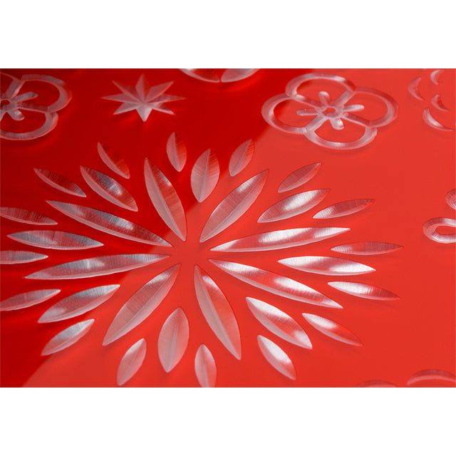 【Web限定】Air Jacket “kiriko” for iPhone11 花 (紅)