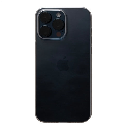 Air Jacket for iPhone 15 Pro Max(Clear matte) – パワーサポート【公式】