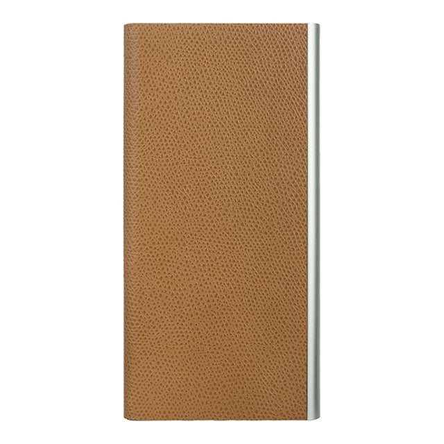 Flip Jacket for iPhone8 Plus/7 Plus 本牛革型押し (キャメル)