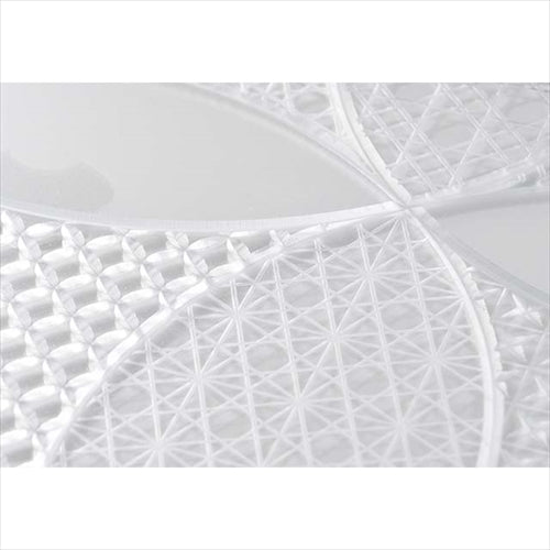 【Web限定】Air Jacket "kiriko" for iPhone 14 Pro 千代柄(七宝)(クリア)