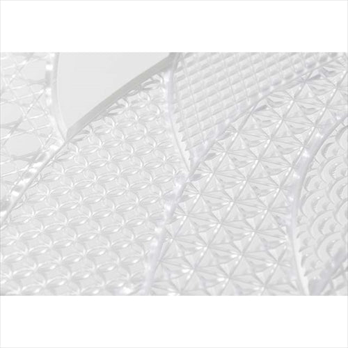 【Web限定】Air Jacket "kiriko" for iPhone 14 Pro 千代柄(扇)(ピュアホワイト)