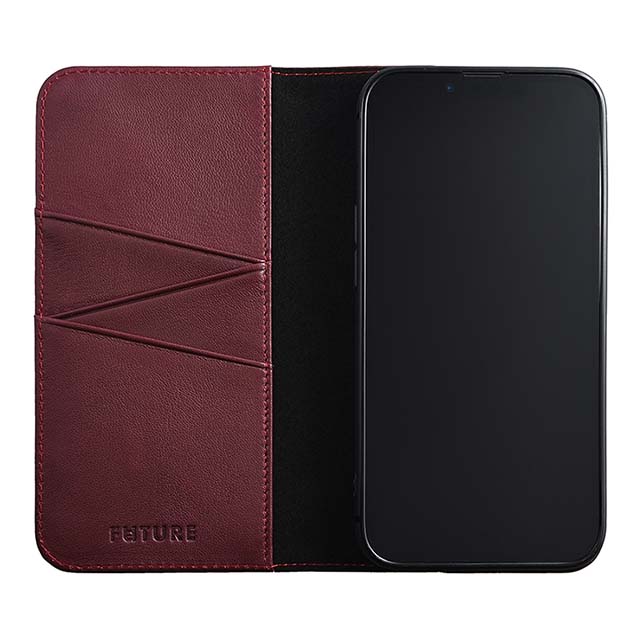 【Web限定】Premium Leather Studs Case for iPhone 13 (レッド)