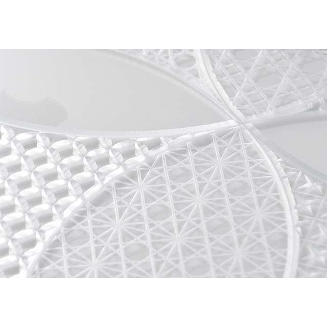 【Web限定】Air Jacket "kiriko" for iPhone 13 mini 千代柄(七宝) (クリア)