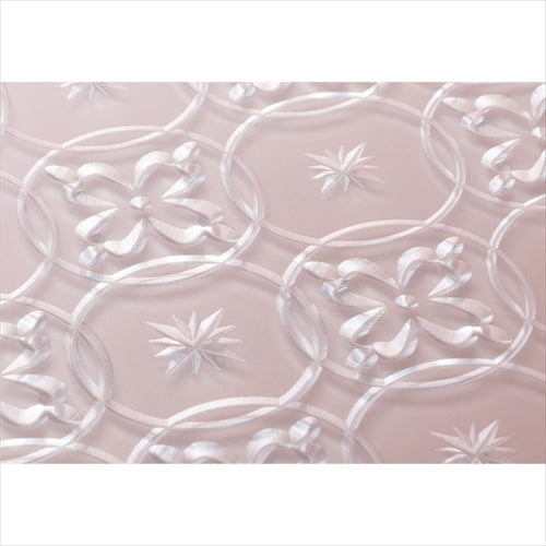 【Web限定】Air Jacket "kiriko" for iPhone 16 Pro Max 七宝に花十字(クリアピンク)