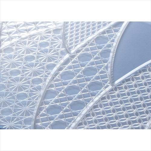 【Web限定】Air Jacket "kiriko" for iPhone 16 Pro Max 千代柄(扇)(クリアネイビー)