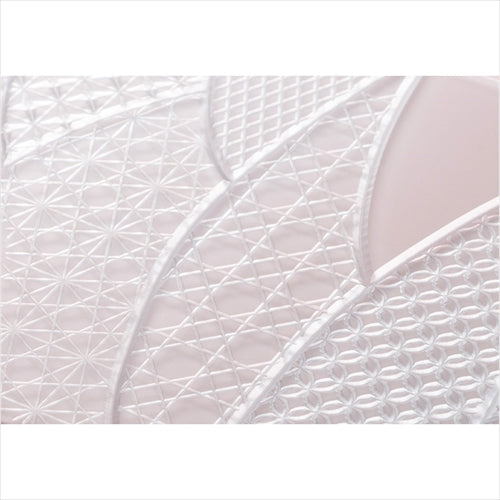 【Web限定】Air Jacket "kiriko" for iPhone 16 Pro Max 千代柄(扇)(クリアピンク)