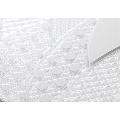 【Web限定】Air Jacket "kiriko" for iPhone 16 Pro Max 千代柄(扇)(ピュアホワイト)