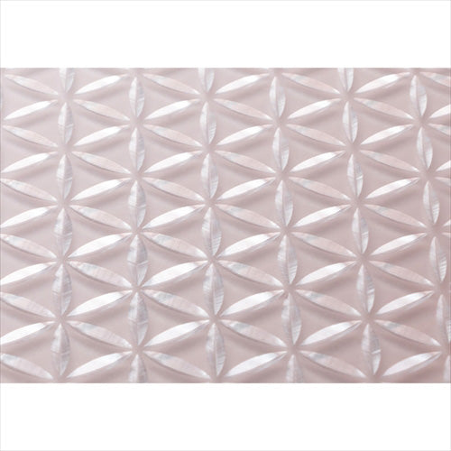 【Web限定】Air Jacket "kiriko" for iPhone 16e 麻の葉つなぎ(クリアピンク)