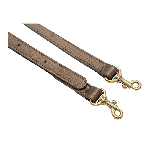 【WEB限定】P.S.SHOULDER STRAP【レザー】(ブロンズ )