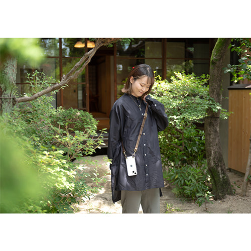 【WEB限定】P.S.SHOULDER STRAP【レザー】(ブロンズ )