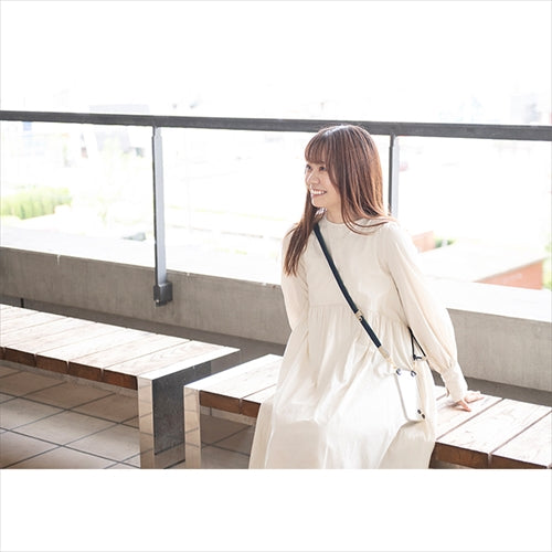 【WEB限定】P.S.SHOULDER STRAP【デニム】幅 20mm(濃紺×グリーン)