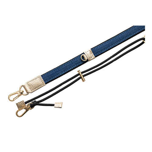 【WEB限定】P.S.SHOULDER STRAP【デニム】幅 20mm(フェード×黒)