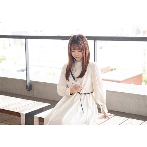 【WEB限定】P.S.SHOULDER STRAP【デニム】幅 20mm(フェード×黒)