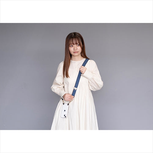 【WEB限定】P.S.SHOULDER STRAP【デニム】幅 30mm(フェード×黒)