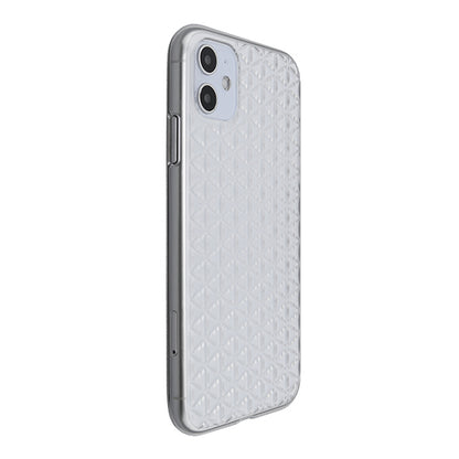 【Web限定】Air Jacket “kiriko” for iPhone11 麻の葉つなぎ (クリア)