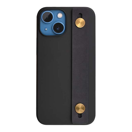 【Web限定】AirJacket Leather Band A(Black) iPhone 13 mini (Black)