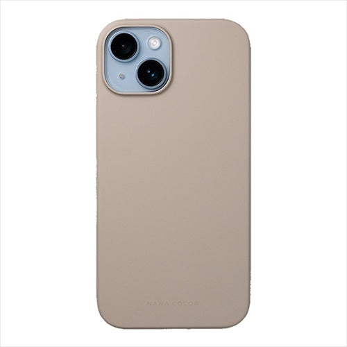 【Web限定】NANA COLOR Air Jacket for iPhone 14 (Greige)