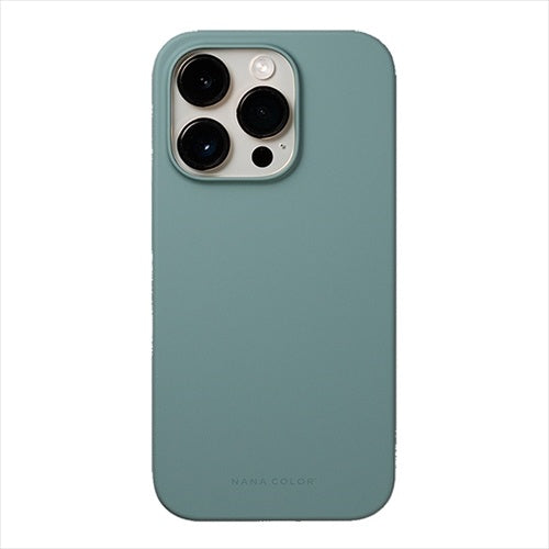 【Web限定】NANA COLOR Air Jacket for iPhone 14 Pro (Moss green)