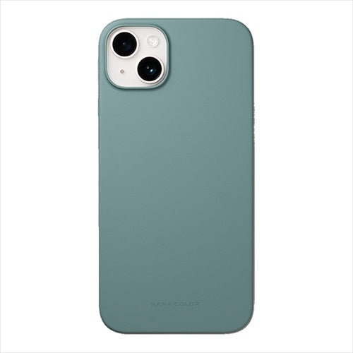 【Web限定】NANA COLOR Air Jacket for iPhone 14 Plus (Moss green)