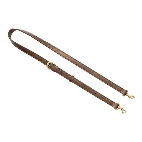 【WEB限定】P.S.SHOULDER STRAP【レザー】(ブロンズ )