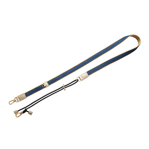 【WEB限定】P.S.SHOULDER STRAP【デニム】幅 20mm(フェード×ベージュ)