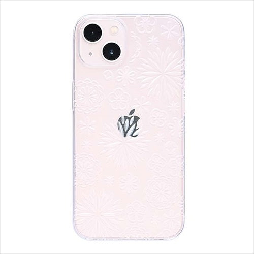 【Web限定】Air Jacket "kiriko" for iPhone 15 花(クリア)