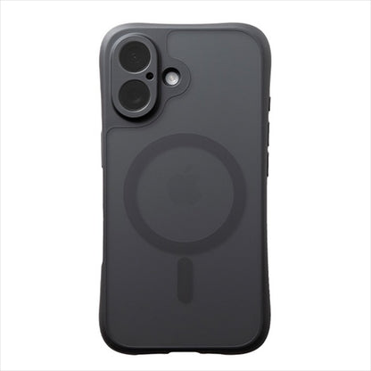 【WEB限定】Air Jacket STREAM for iPhone 16(Black  matte)