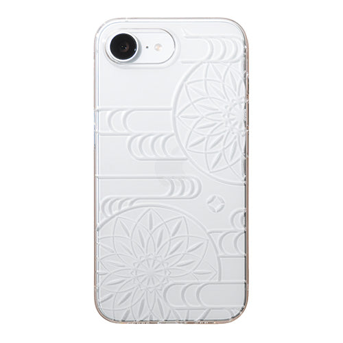 【Web限定】Air Jacket "kiriko" for iPhone 16e エ霞に鞠(クリア)