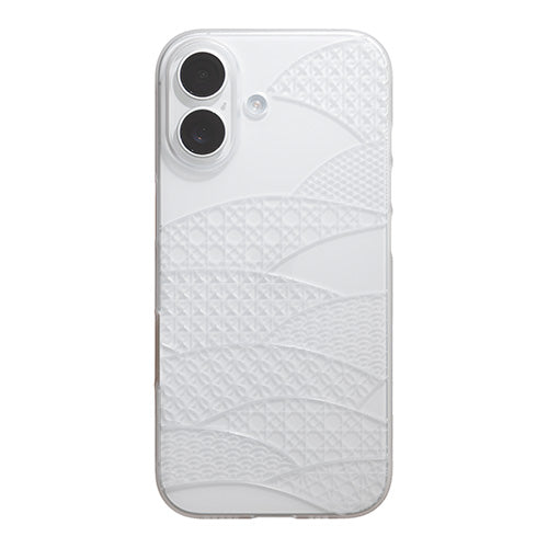 【Web限定】Air Jacket "kiriko" for iPhone 17 千代柄（扇）(クリアマット)