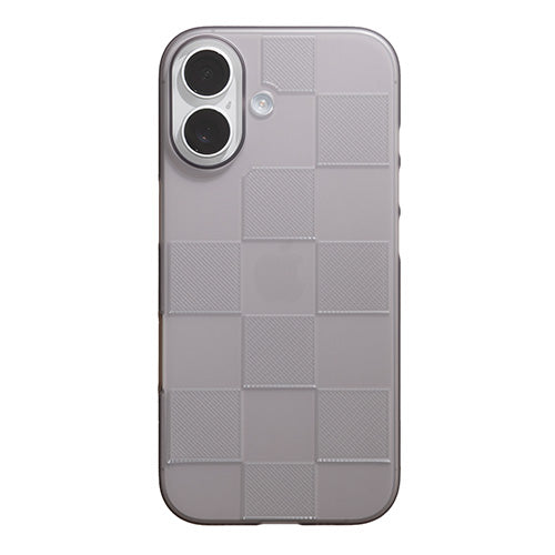 【Web限定】Air Jacket "kiriko" for iPhone 17 市松(スモークマット)