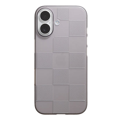 【Web限定】Air Jacket "kiriko" for iPhone 17 市松(スモークマット)