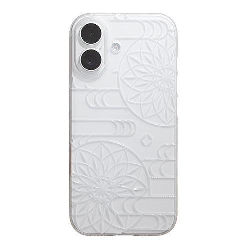 【Web限定】Air Jacket "kiriko" for iPhone 17 エ霞に鞠(クリアマット)