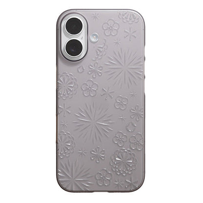 【Web限定】Air Jacket "kiriko" for iPhone 17 花(スモークマット)