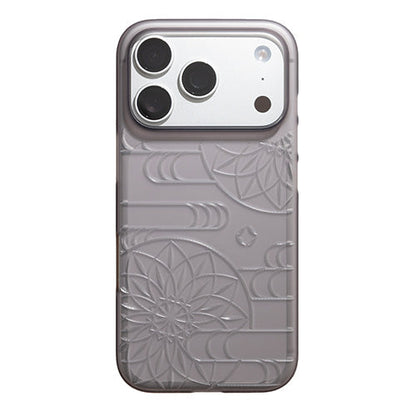 【Web限定】Air Jacket "kiriko" for iPhone 17 Pro エ霞に鞠(スモークマット)