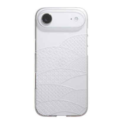 【Web限定】Air Jacket "kiriko" for iPhone Air 千代柄（扇）(クリアマット)