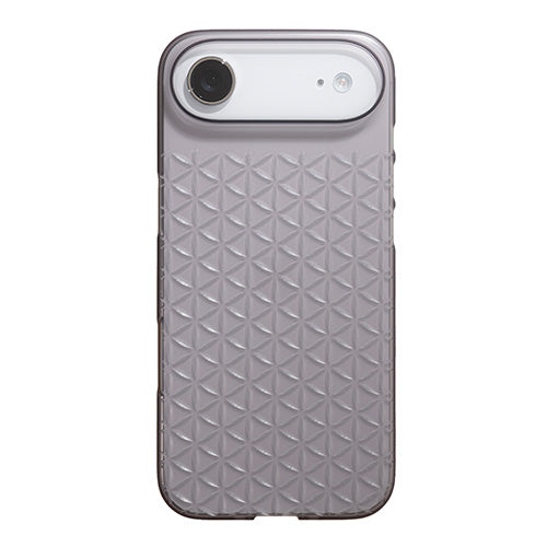 【Web限定】Air Jacket "kiriko" for iPhone Air 麻の葉つなぎ(スモークマット)