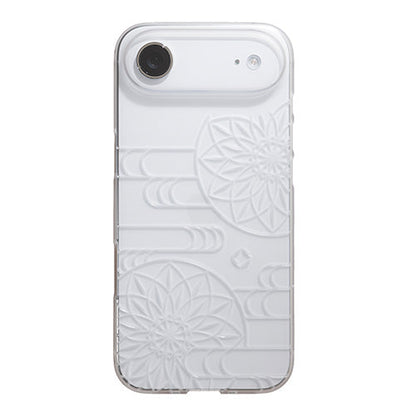 【Web限定】Air Jacket "kiriko" for iPhone Air エ霞に鞠(クリアマット)