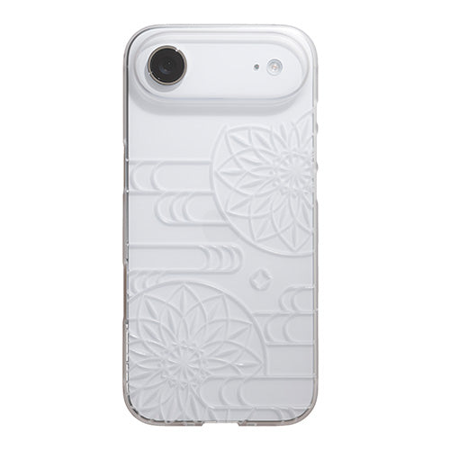 【Web限定】Air Jacket "kiriko" for iPhone Air エ霞に鞠(クリアマット)
