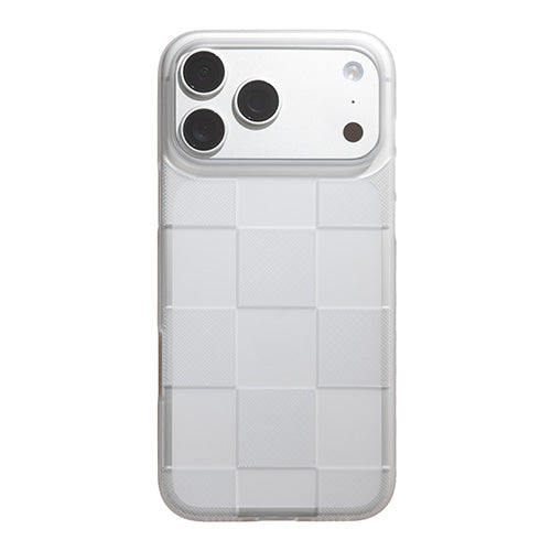 【Web限定】Air Jacket "kiriko" for iPhone 17 Pro Max 市松(クリアマット)