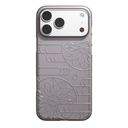 【Web限定】Air Jacket "kiriko" for iPhone 17 Pro Max エ霞に鞠(スモークマット)