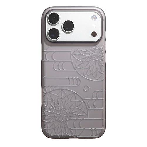 【Web限定】Air Jacket "kiriko" for iPhone 17 Pro Max エ霞に鞠(スモークマット)