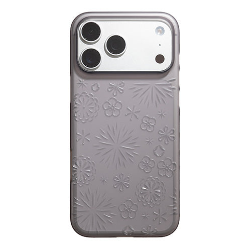 【Web限定】Air Jacket "kiriko" for iPhone 17 Pro Max 花(スモークマット)