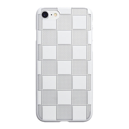 【Web限定】AIR JACKET ”kiriko” for iPhone8/7  市松(ピュアホワイト)