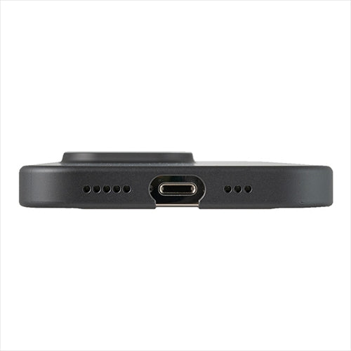 Air Jacket for iPhone 14 Pro (Rubber Black) – パワーサポート