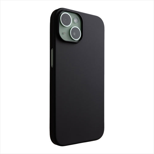 Air Jacket for iPhone 15(Rubber Black) – パワーサポート【公式】