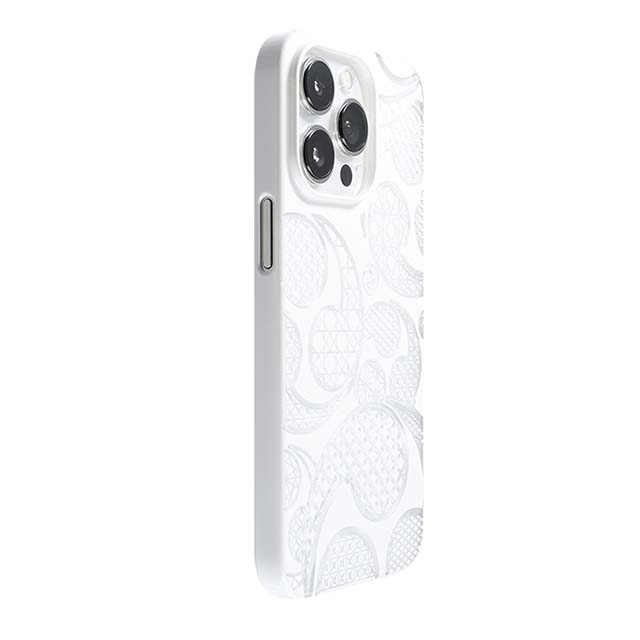 【Web限定】Air Jacket "kiriko" for iPhone 13 Pro 三つ巴 (ピュアホワイト)