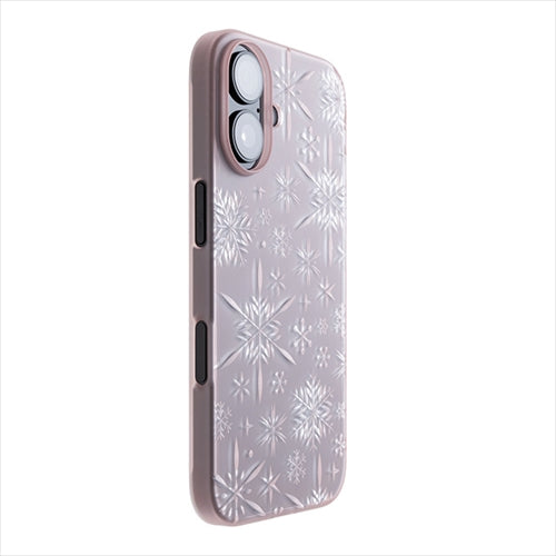 【Web限定】Air Jacket "kiriko" for iPhone 16 雪片(クリアピンク)
