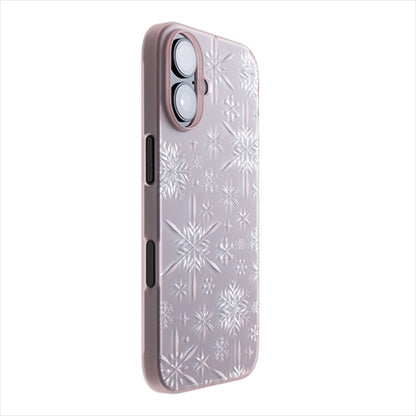 【Web限定】Air Jacket "kiriko" for iPhone 16 雪片(クリアピンク)