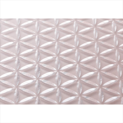 【Web限定】Air Jacket "kiriko" for iPhone 16 Pro 麻の葉つなぎ(クリアピンク)