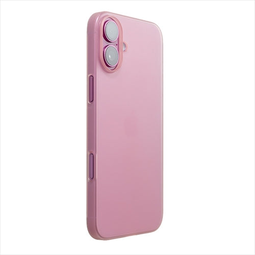 Air Jacket for iPhone 16 Plus(Clear Pink) – パワーサポート